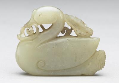 图片[2]-Jade goose, Song to Jin dynasty (960-1234)-China Archive